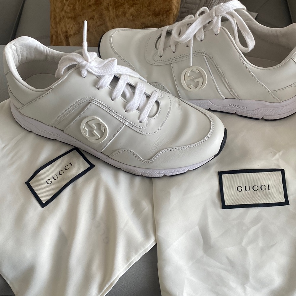 Gucci white sneakers